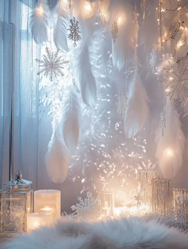 DIY Large Wall Christmas Decoration Ideas