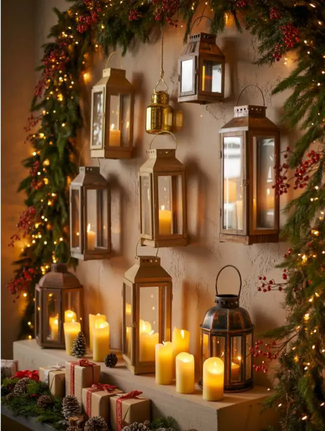 DIY Large Wall Christmas Decoration Ideas