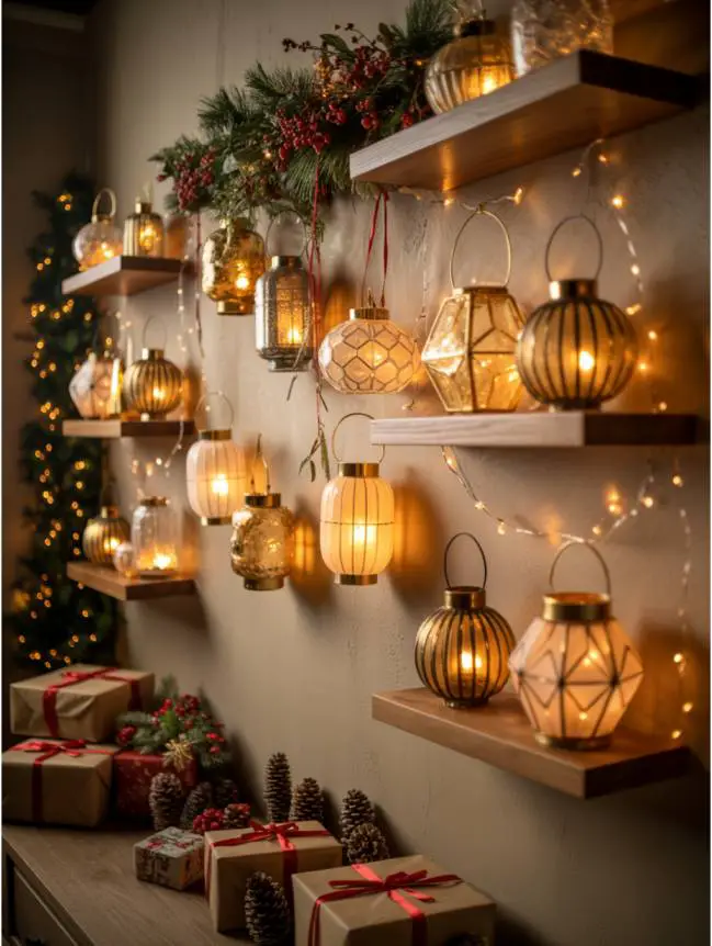 DIY Large Wall Christmas Decoration Ideas