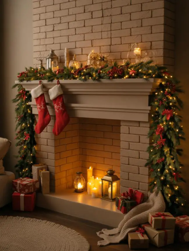 DIY Large Wall Christmas Decoration Ideas