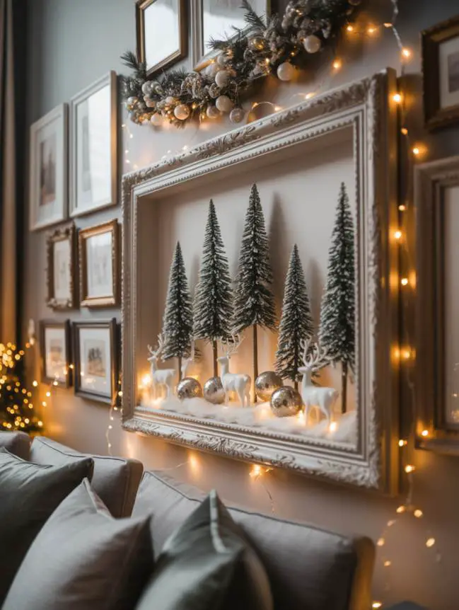 DIY Large Wall Christmas Decoration Ideas