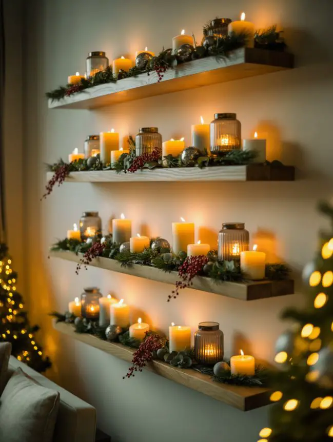 DIY Large Wall Christmas Decoration Ideas