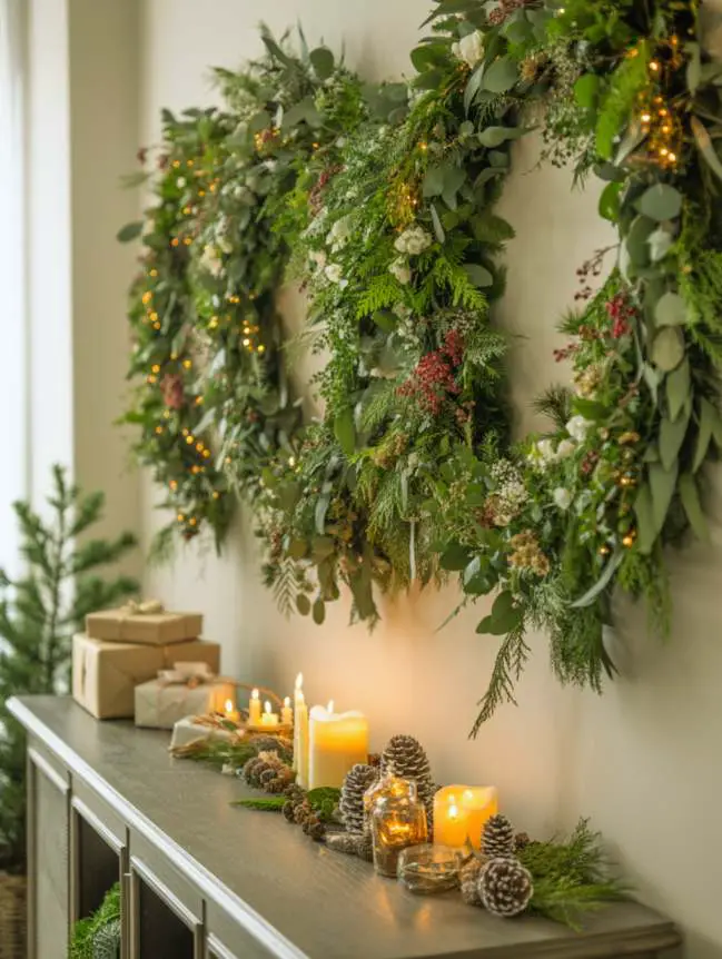 Large Wall Christmas Decoration Ideas