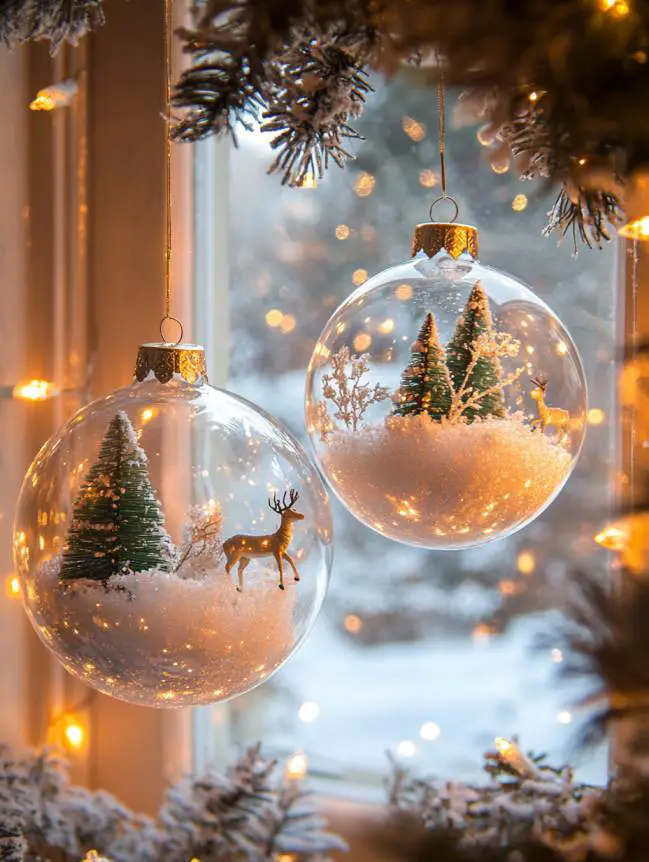 Easy DIY Christmas Hanging Decoration Ideas