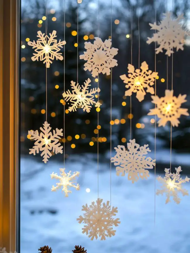 Easy DIY Christmas Hanging Decoration Ideas