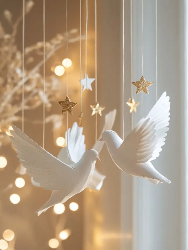 Easy DIY Christmas Hanging Decoration Ideas