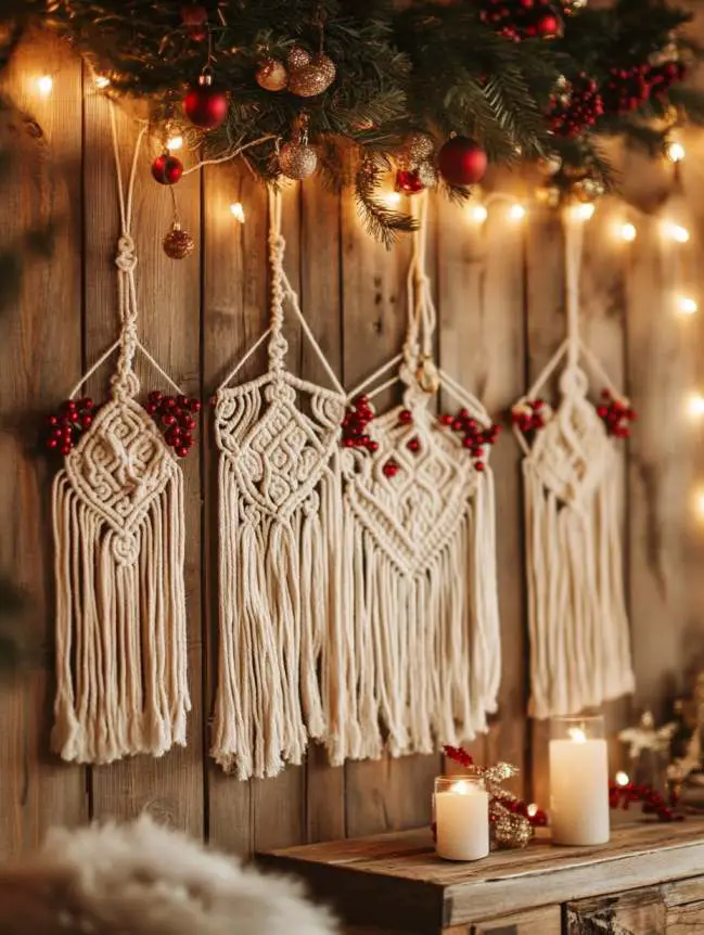 Easy DIY Christmas Hanging Decoration Ideas