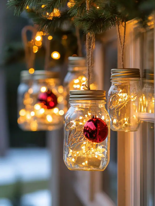 Easy DIY Christmas Hanging Decoration Ideas
