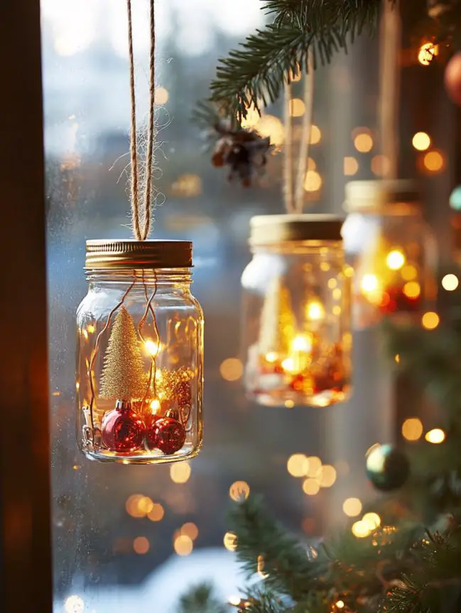 Easy DIY Christmas Hanging Decoration Ideas