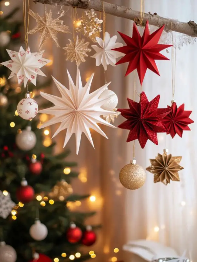 Easy DIY Christmas Hanging Decoration Ideas
