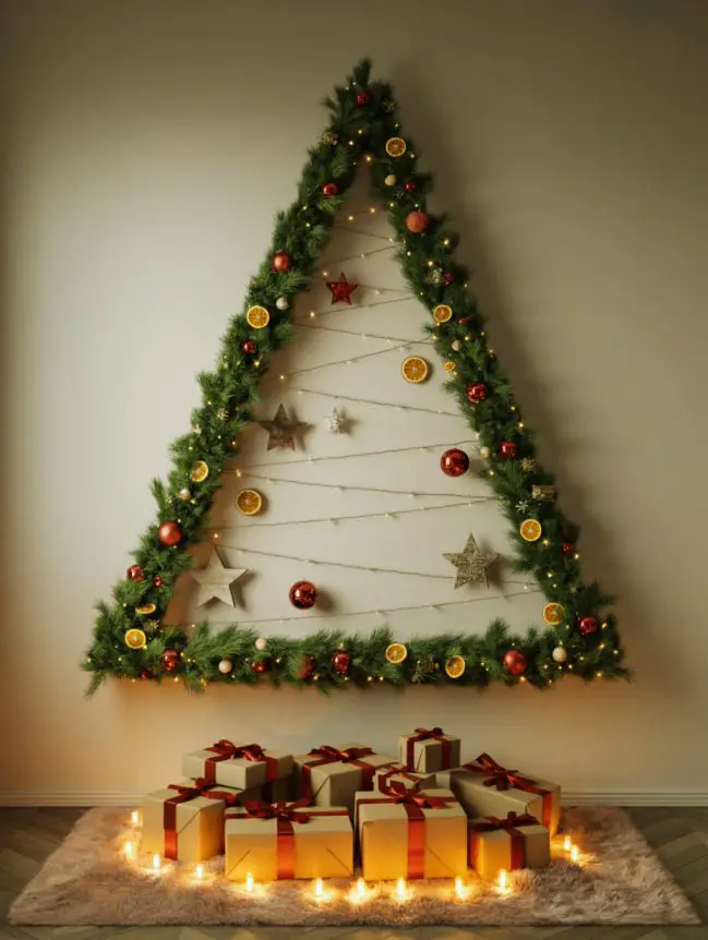 Large Wall Christmas Decoration Ideas