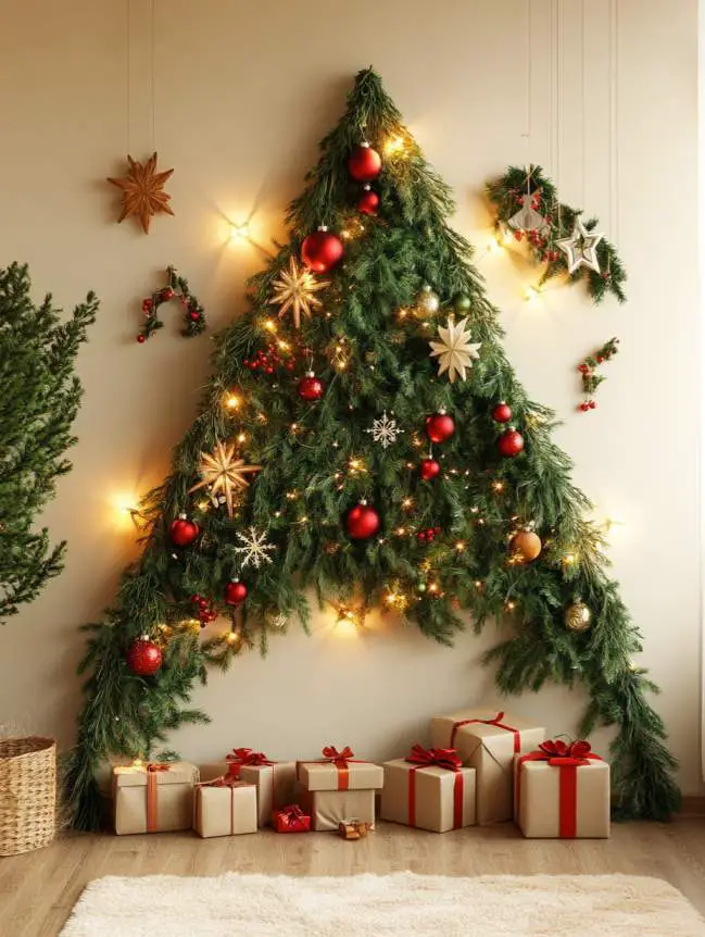 Large Wall Christmas Decoration Ideas