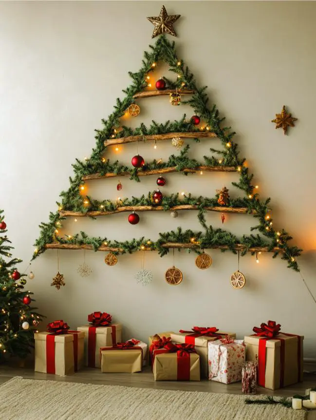 Large Wall Christmas Decoration Ideas