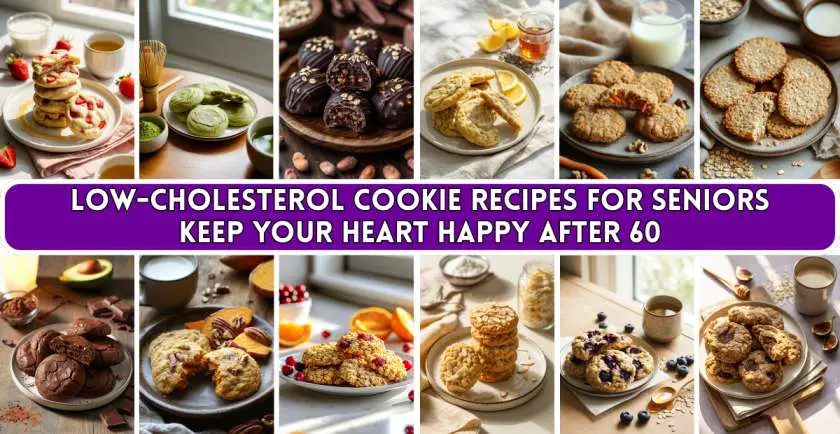 Low-Cholesterol Cookie Recipes for Seniors