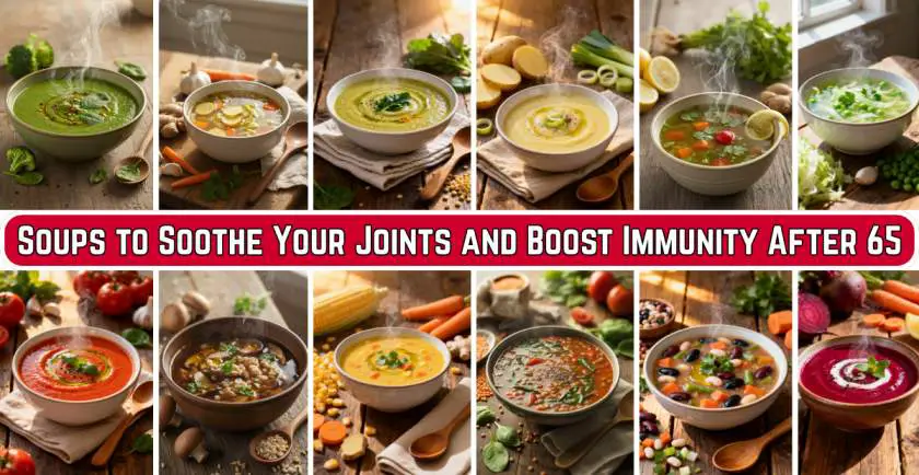 Soups to Soothe Your Joints and Boost Immunity After 65
