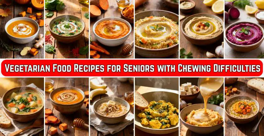 Vegetarian Food Recipes for Seniors with Chewing Difficulties