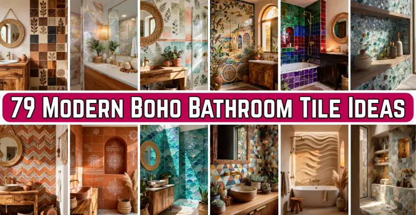 Boho Bathroom Tile Ideas