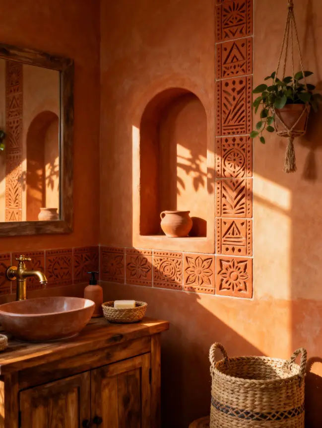 Boho Bathroom Tile Ideas