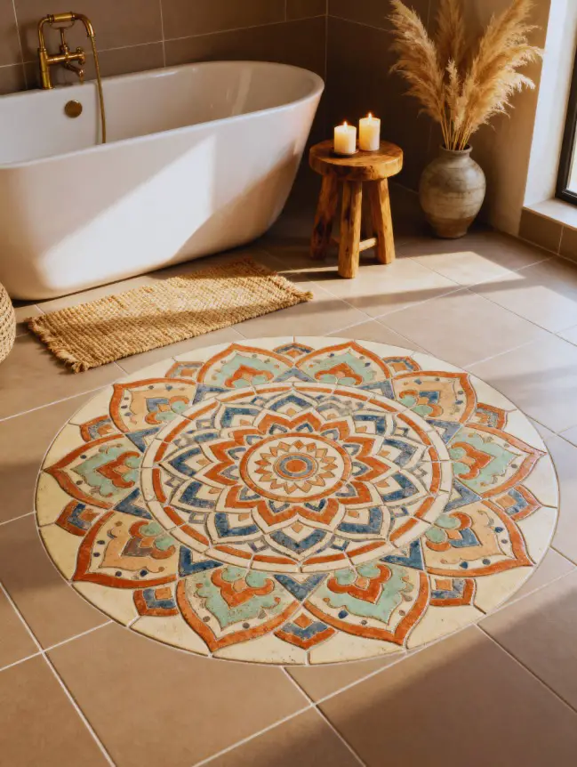 Boho Bathroom Tile Ideas