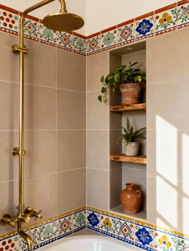 Boho Bathroom Tile Ideas