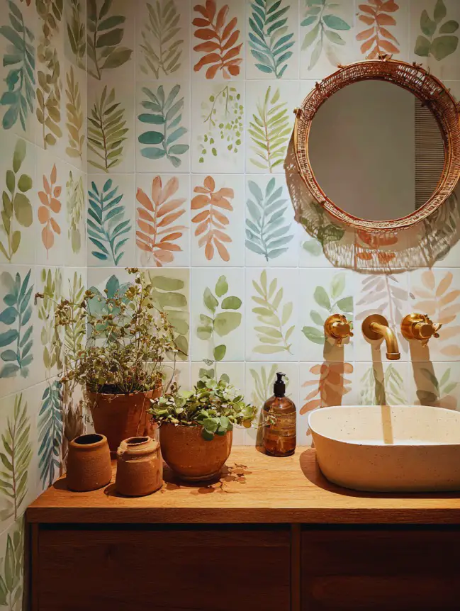 Boho Bathroom Tile Ideas