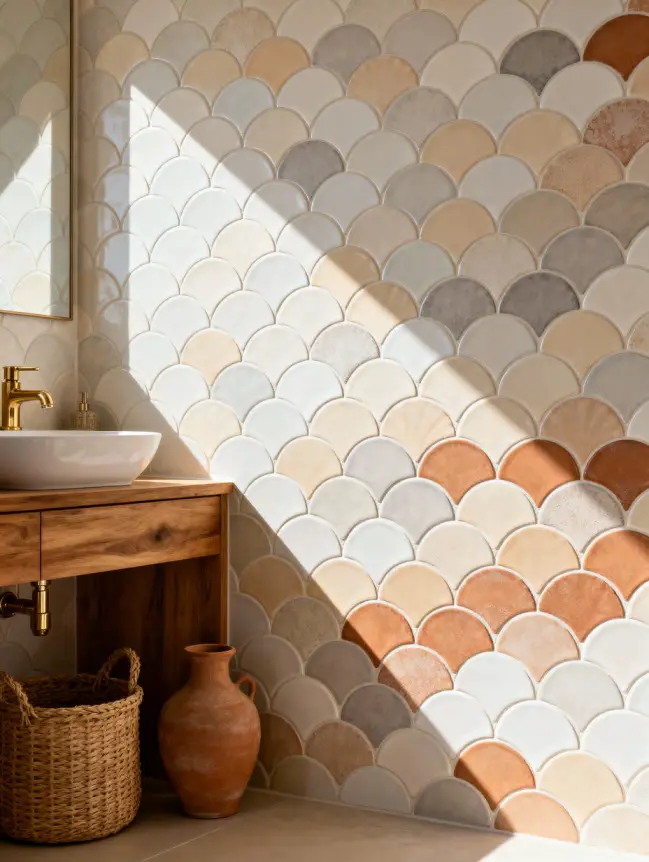 Boho Bathroom Tile Ideas
