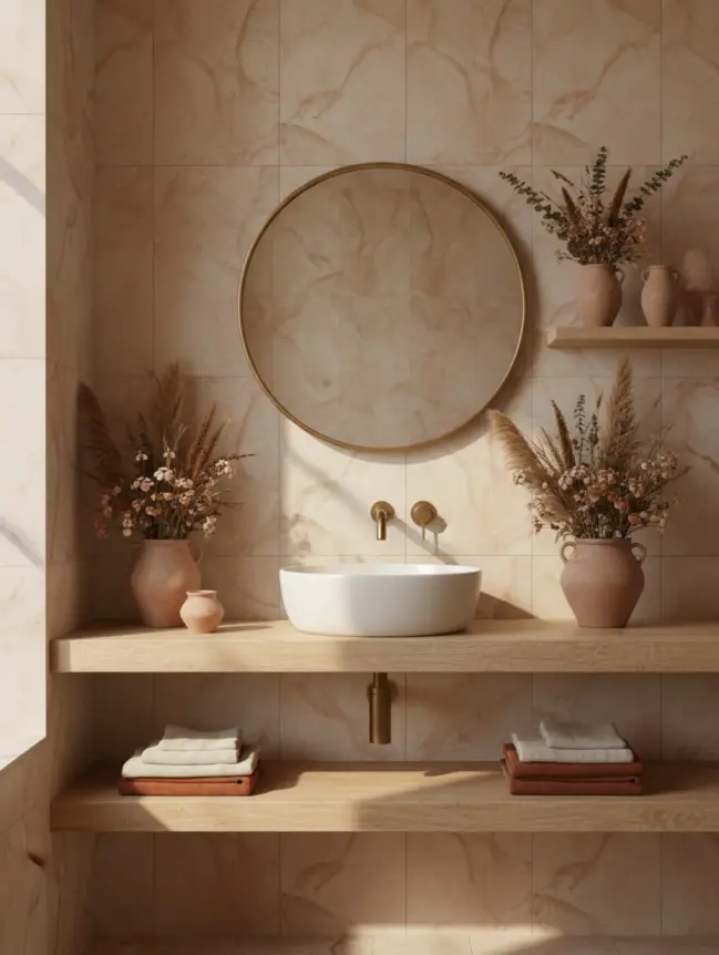 Boho Bathroom Tile Ideas