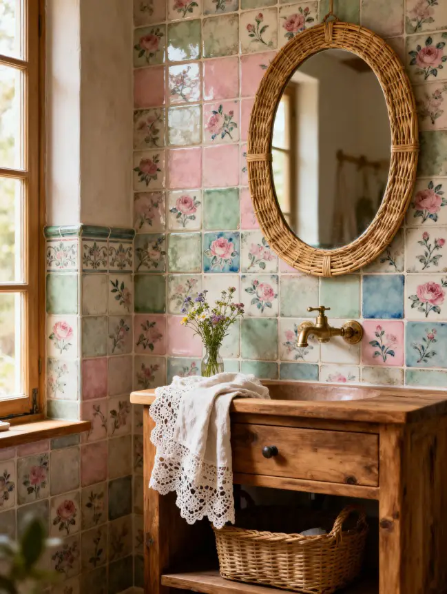 Boho Bathroom Tile Ideas