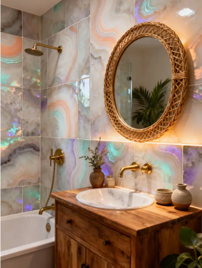 Boho Bathroom Tile Ideas
