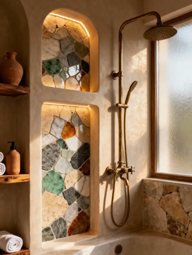 Boho Bathroom Tile Ideas