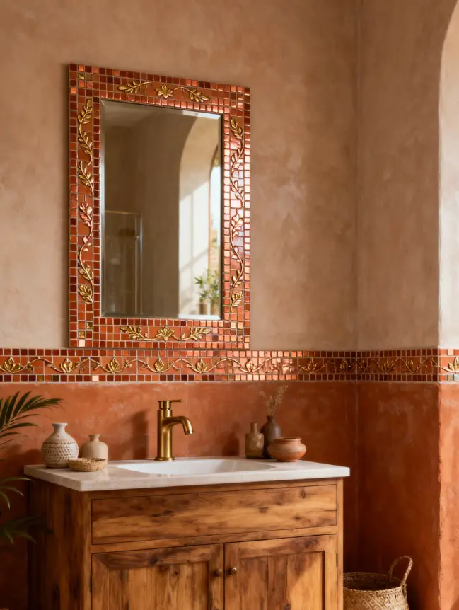 Boho Bathroom Tile Ideas