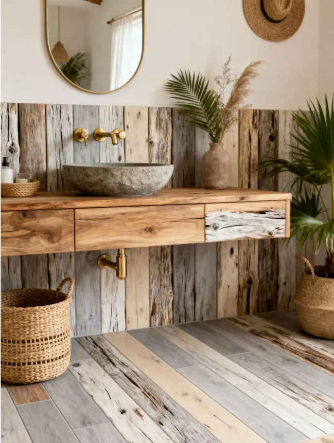 Boho Bathroom Tile Ideas