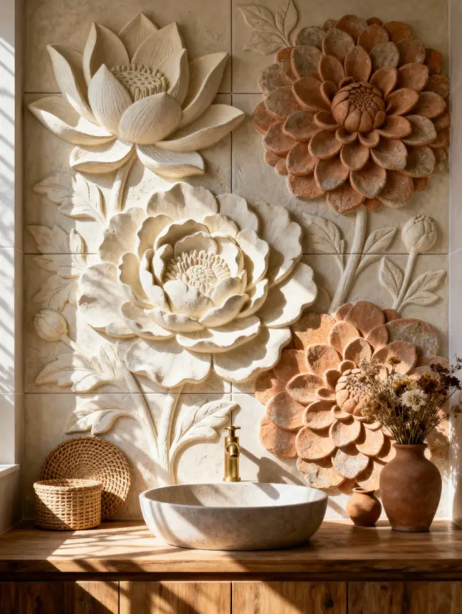 Boho Bathroom Tile Ideas