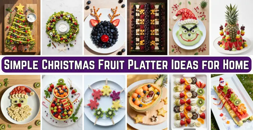 Christmas Fruit Platter Ideas