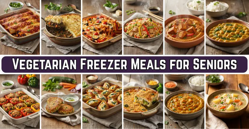 Vegetarian Freezer Meals for Seniors