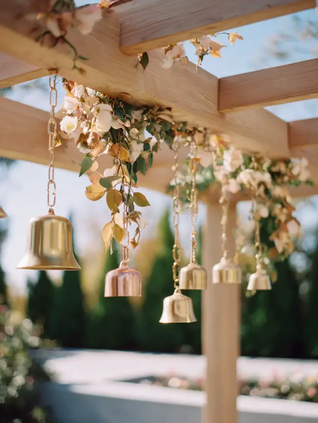 Boho Pergola Wedding Decoration Ideas