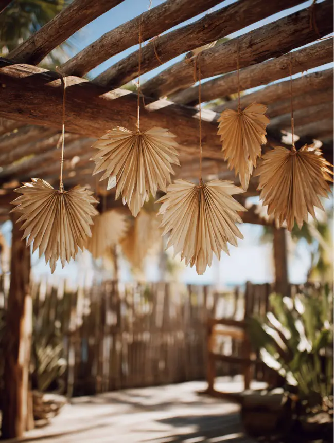 Boho Pergola Wedding Decoration Ideas