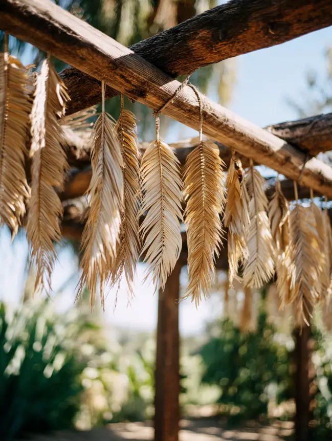 Boho Pergola Wedding Decoration Ideas
