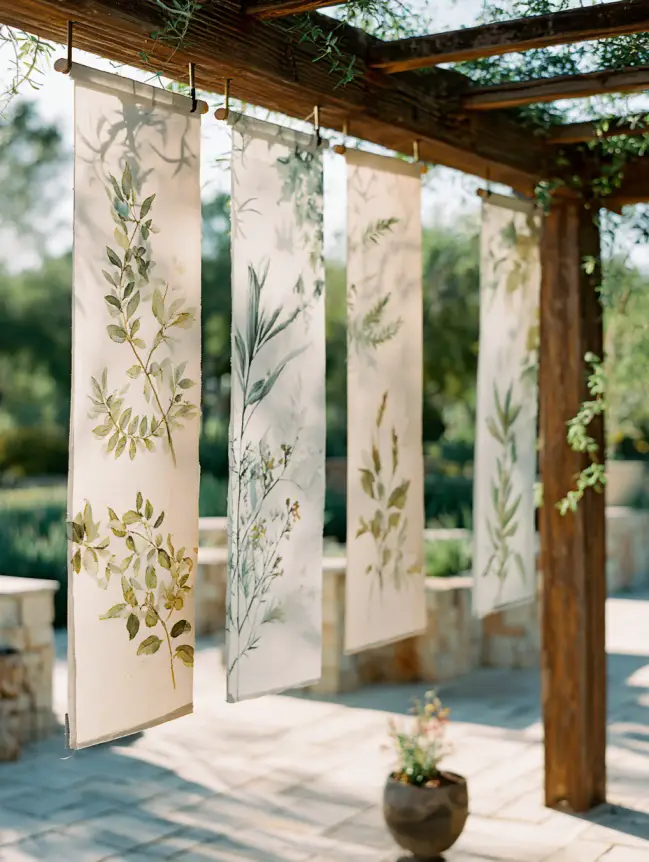 Boho Pergola Wedding Decoration Ideas