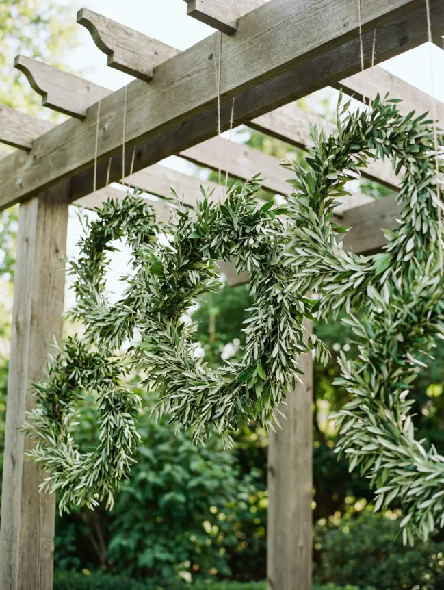 Boho Pergola Wedding Decoration Ideas