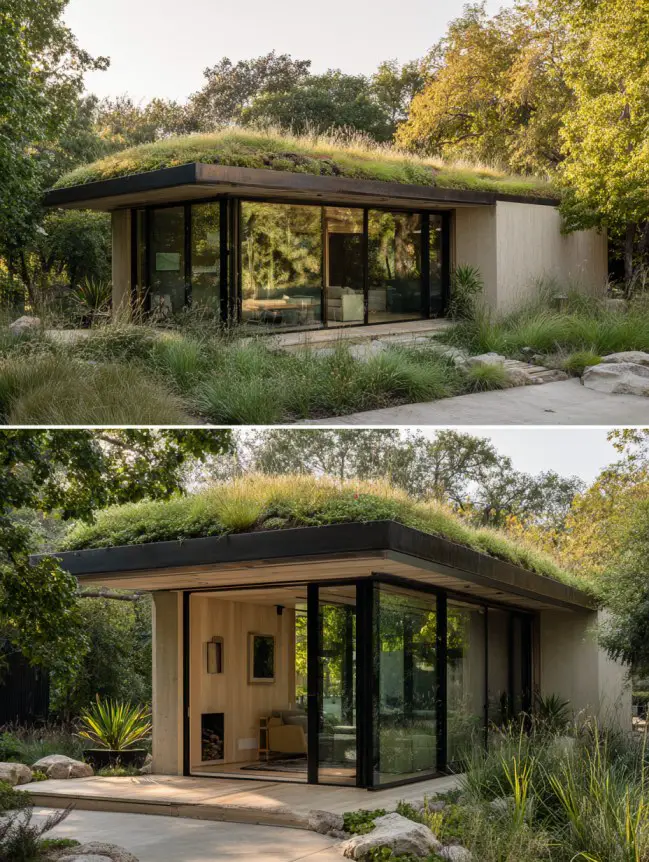 Modern Garden House Ideas