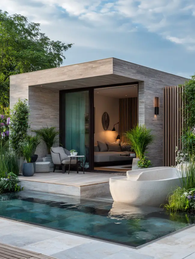 Modern Garden House Ideas