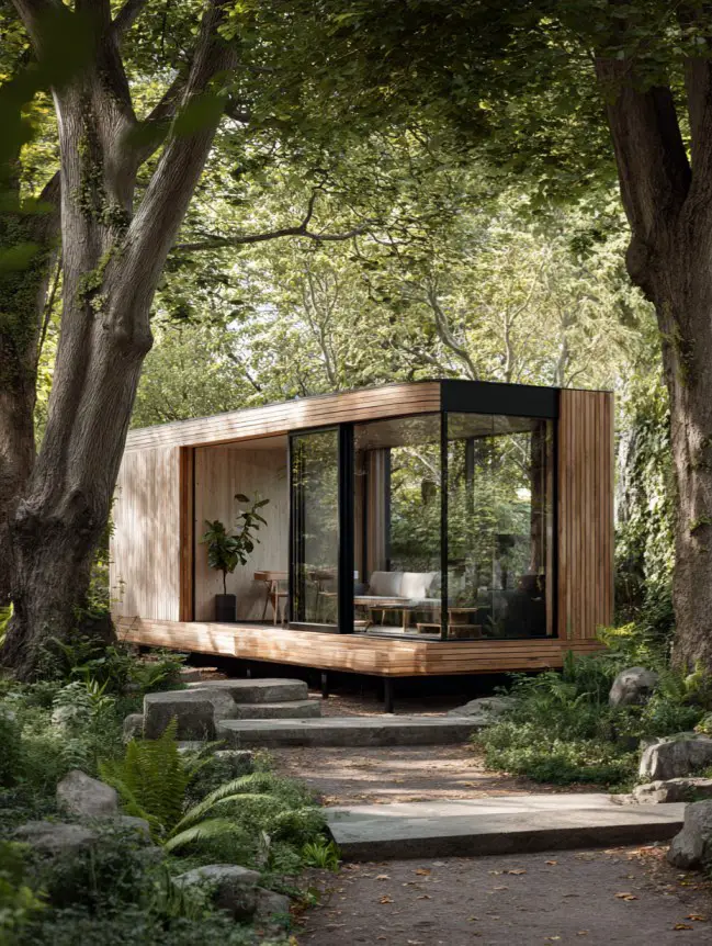 Modern Garden House Ideas