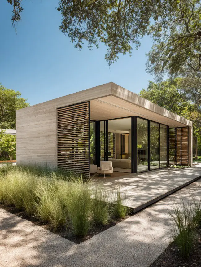 Modern Garden House Ideas