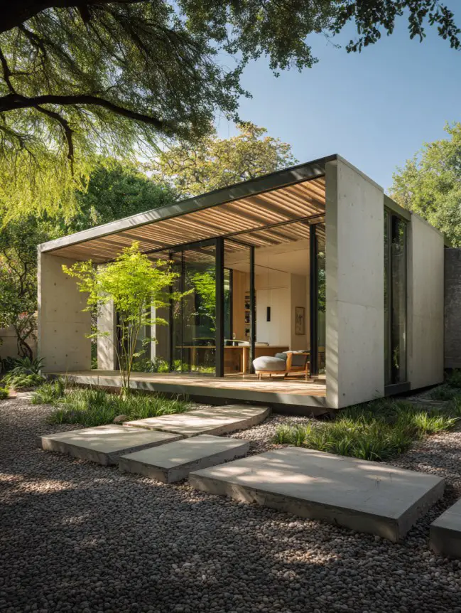 Modern Garden House Ideas