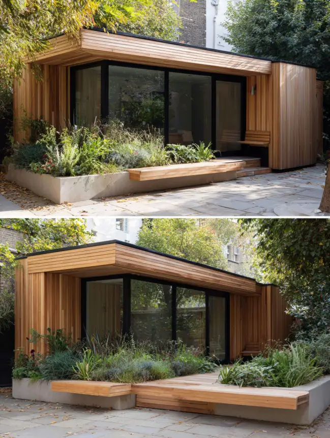 Modern Garden House Ideas