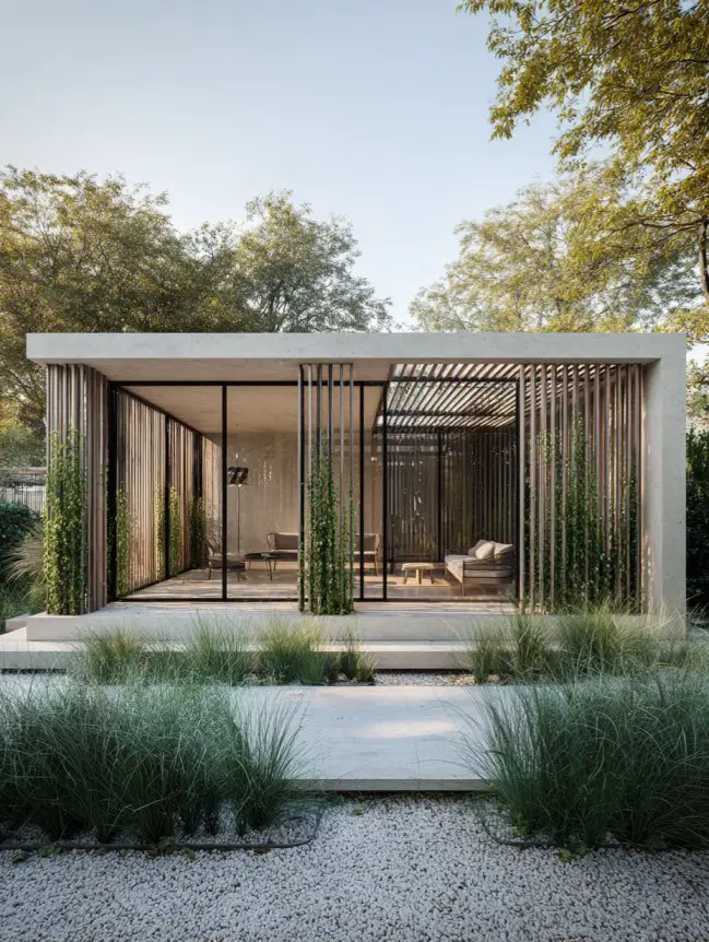 Modern Garden House Ideas