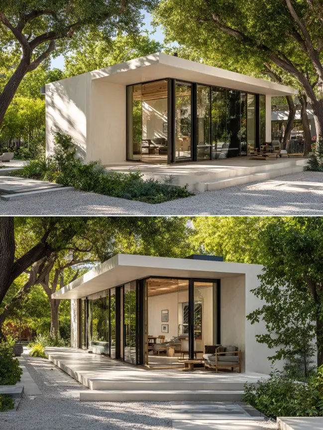 Modern Garden House Ideas