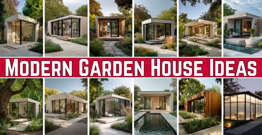 Modern Garden House Ideas