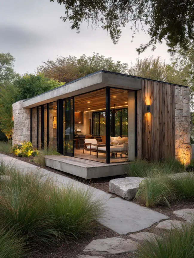 Modern Garden House Ideas